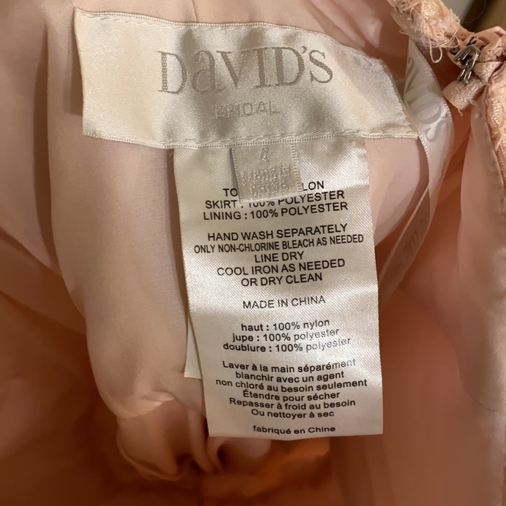 David’s bridal braids maid dress - Picture 4 of 4